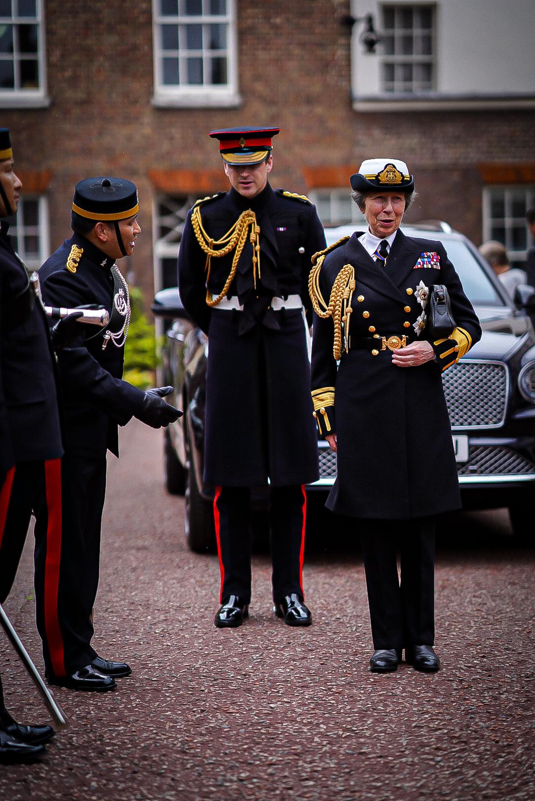 HRH inspects QGS on Ceremonial Duties in London - Photographer Sgt Peter Snookes