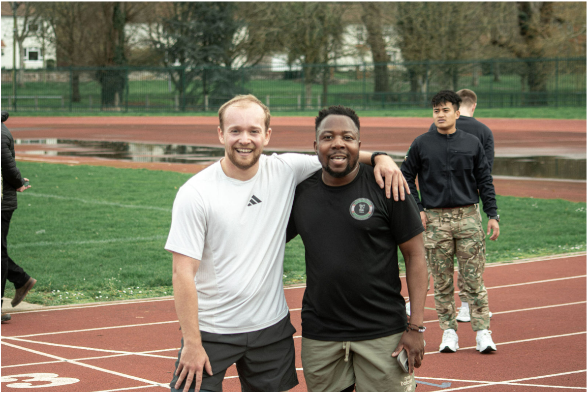 Paralympian Billy Monger visits 15 Signal Regiment
