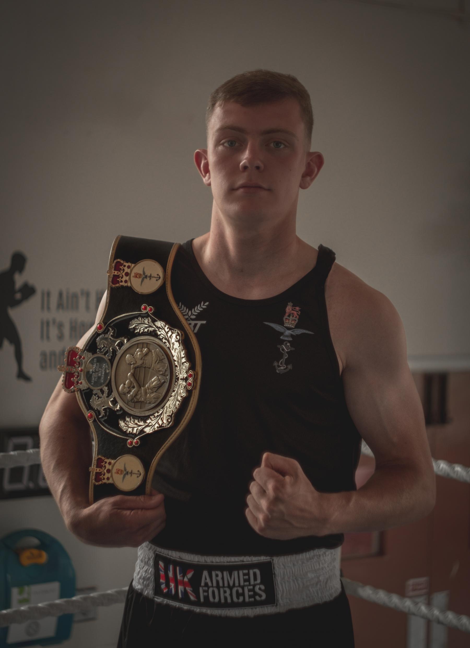 LCpl McCool_30SR_Army Boxing Captain_Photographer LCpl Sam Link LCpl McCool_30SR_Army Boxing Captain_Photographer LCpl Sam Links